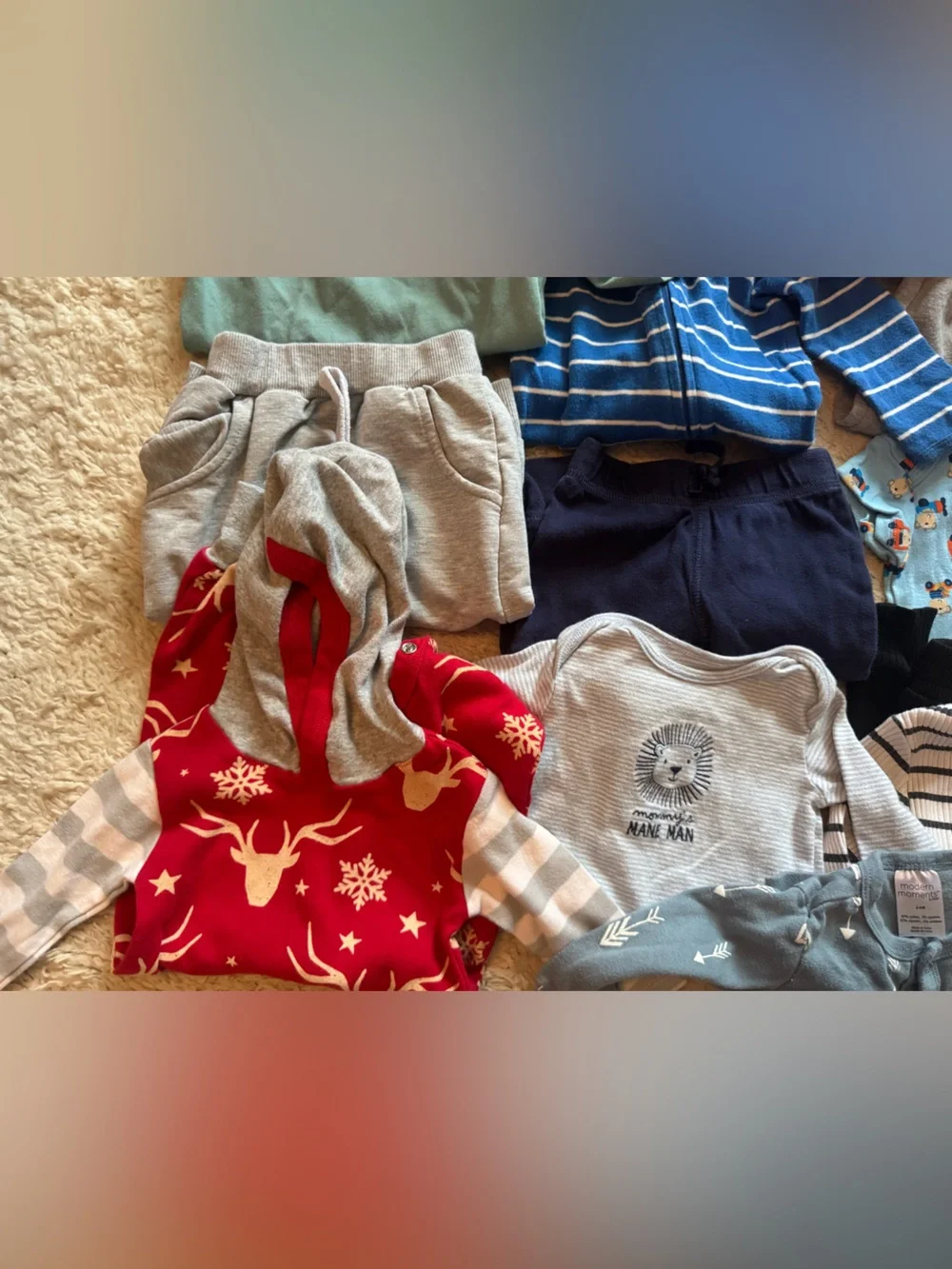 14 piece baby boy clothes lot 3-6 m